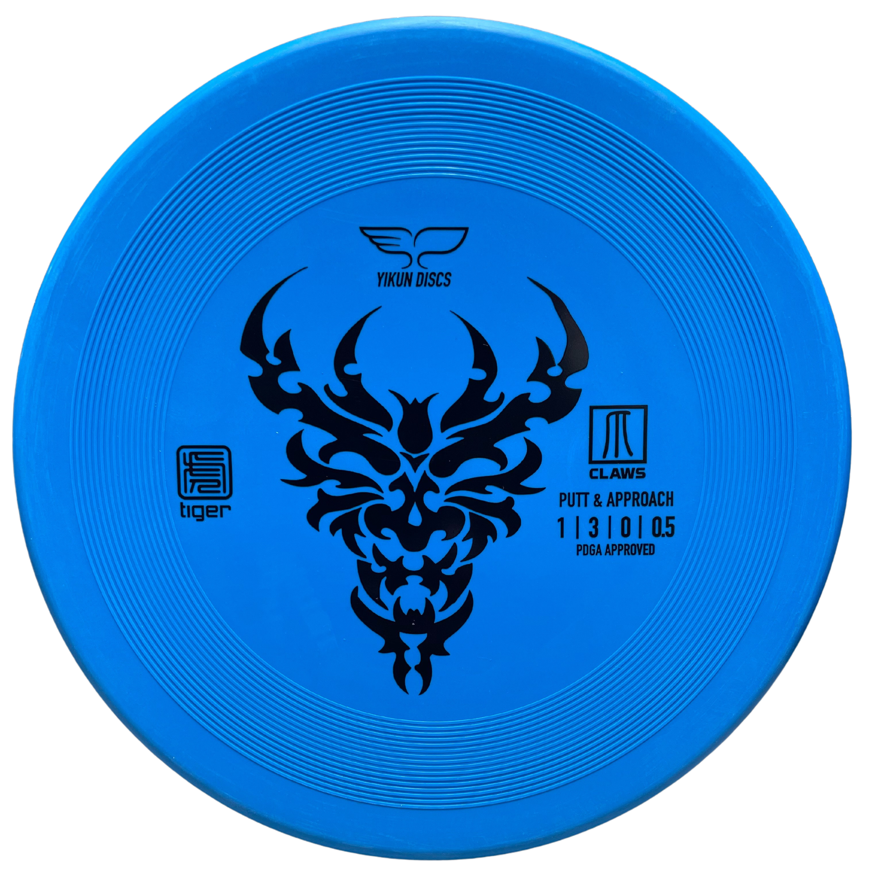 Blue Claws disc golf disc